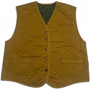 Quilted Vintage reversible vest